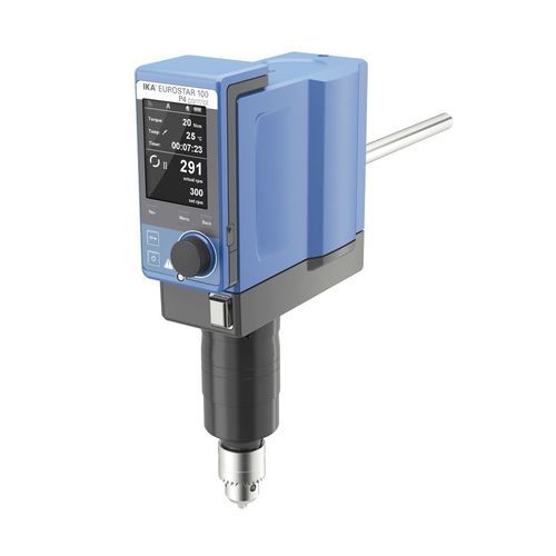 Agitatore di laboratorio ad asta - EUROSTAR 100 P4  - IKA - digitale / per liquidi viscosi / compatto