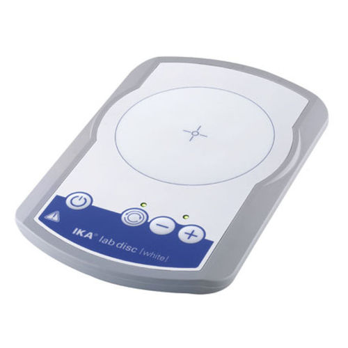 Agitatore di laboratorio magnetico - lab disc white - IKA - analogico / per becher / compatto