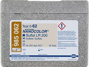 Analizzatore di zolfo - NANOCOLOR® Sulfate LR 200 - MACHEREY-NAGEL - di torbidità / portatile / fotometrico