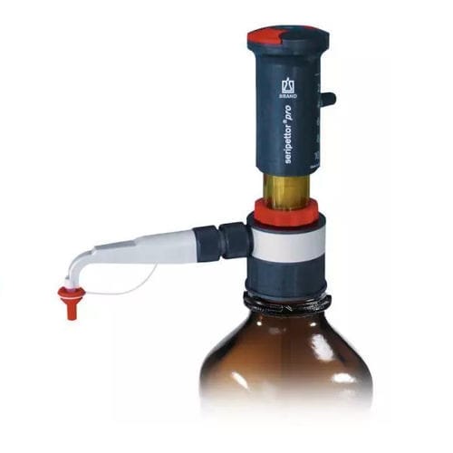 Distributore per liquidi - seripettor® pro - BRAND - di ambienti di coltura / automatico / per riempimento di bottiglie