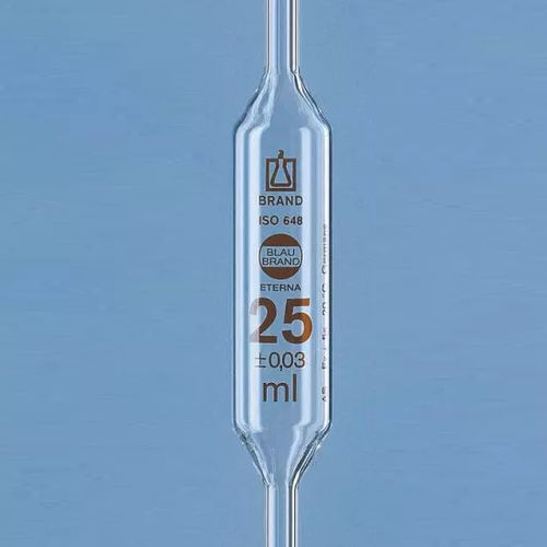 Pipetta monocanale - AR-GLAS® series - BRAND - volumetrica / in vetro / manuale