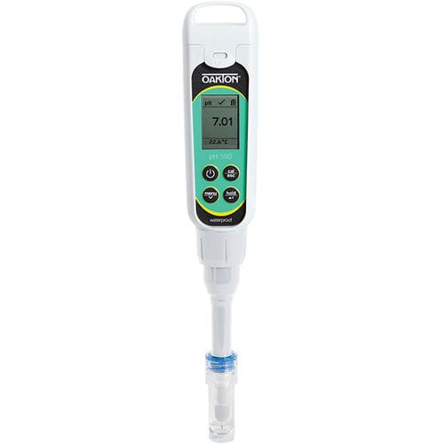 PHmetro portatile - pHTestr® 50S - OAKTON - di processo / digitale / a tenuta stagna