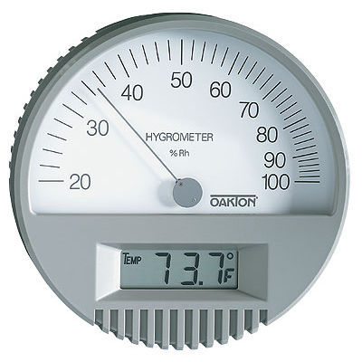 Termo-igrometro digitale - WD-35700-00 - OAKTON - con montaggio a parete / temperatura / umidità relativa