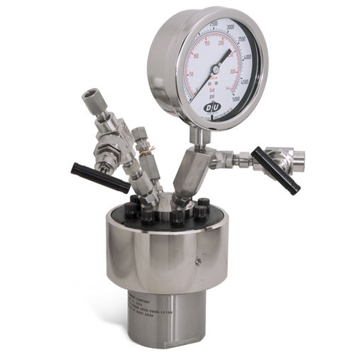 Serbatoio in metallo - Series 4650 High Pressure/High Temperature Vessels, 250-1000 - Parr Instrument Company - da laboratorio / ad alta pressione / verticale