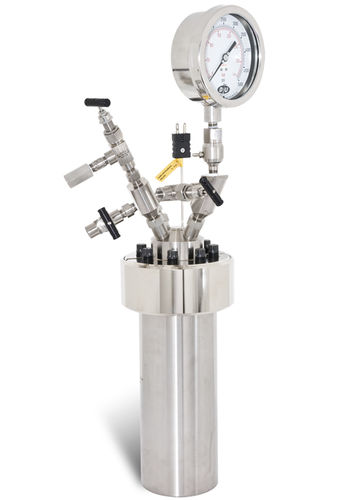 Serbatoio in metallo - Series 4625 High Pressure Vessels, 600-1200 mL - Parr Instrument Company - da laboratorio / ad alta pressione / verticale