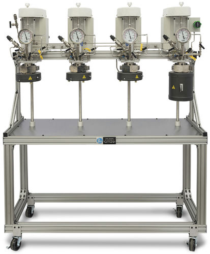 Reattore di sintesi parallela - Four Reactor Parallel System - Parr Instrument Company