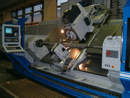 Macchina filettatrice CNC - C PLUS - Saporiti - elettrica / automatica