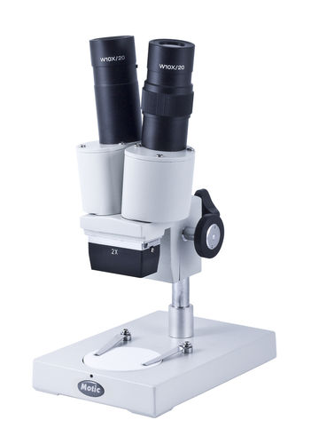 Stereomicroscopio ottico - 10X, 20mm | S-10P - Motic - dritto