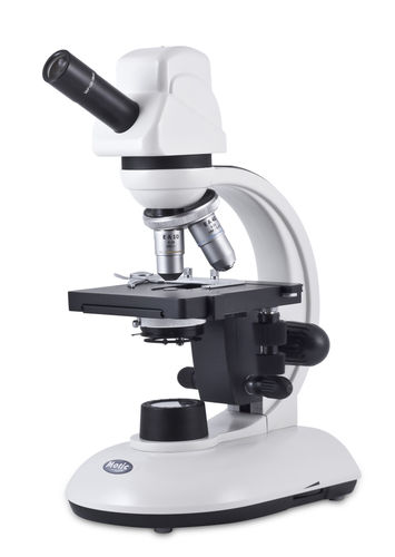 Microscopio ottico - DM-1802 - Motic - educativo / dritto / a videocamera digitale