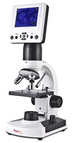 Microscopio ottico - D-EL2 - Motic - educativo / dritto / a videocamera digitale