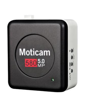 Telecamera per microscopio - Moticam 580 - Motic - di monitoraggio / monocromatica / CMOS