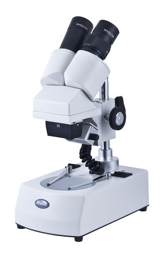 Stereomicroscopio ottico - 10X, 20 mm | S-20-2LOO - Motic - dritto