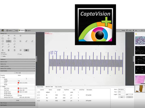 Software per telecamera - CaptaVision+™ - Unitron - di gestione immagini / di interfaccia / di regolazione