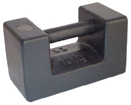 Peso di precisione a parallelepipedo - 5 - 50 kg - ZWIEBEL