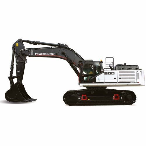 Escavatore di grandi dimensioni - HMK 500 LCHD - HIDROMEK co. - cingolato / diesel / per miniere e cave