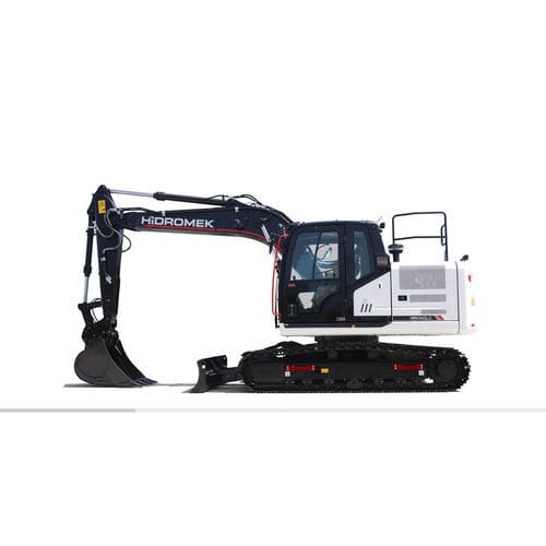 Escavatore intermedio - HMK 140 LC - HIDROMEK co. - cingolato / Tier 4 finale / per cantiere di costruzione