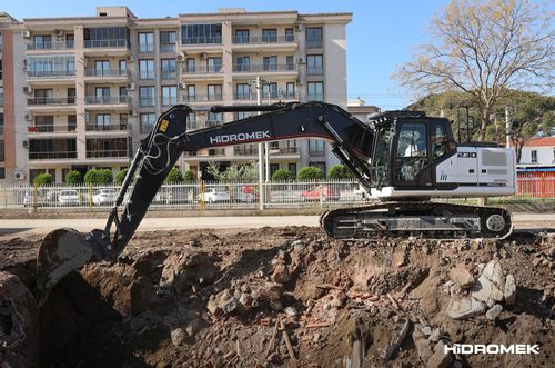 Escavatore intermedio - HMK 230 LC - HIDROMEK co. - cingolato / diesel / per cantiere di costruzione