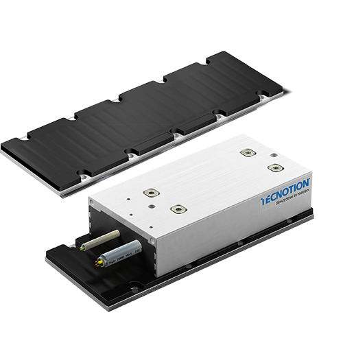 Piastra magnetica per motore lineare ironcore - Tecnotion