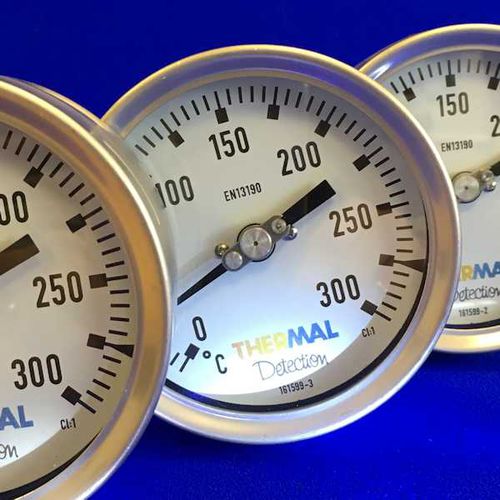 Termometro ad espansione di gas - BMI - Thermal Detection - bimetallico / con quadrante / industriale