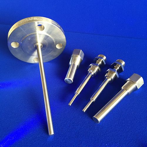 Pozzetto termometrico con flangia - MTW - Thermal Detection - filettato / in acciaio inossidabile / per sensore di temperatura