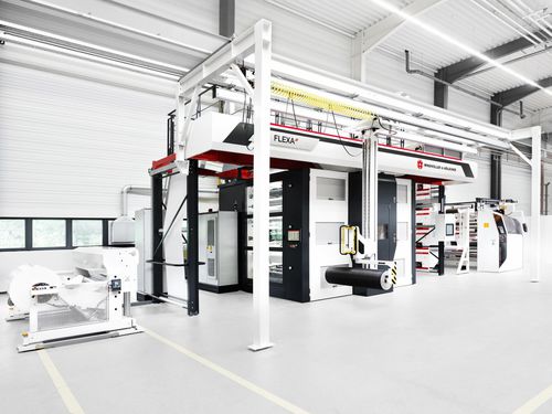 Macchina da stampa flessografica stack - FLEXA II - WINDMÖLLER & HÖLSCHER - a 8 colori / a 4 colori / a 3 colori