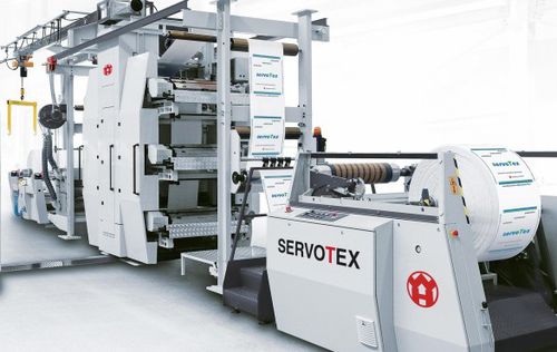Macchina da stampa flessografica in linea - SERVOTEX  - WINDMÖLLER & HÖLSCHER - a 6 colori / a 4 colori / per carta