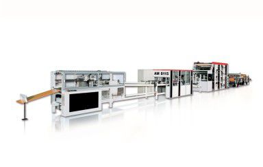 Formatrice con rullatura - AM 8715 - WINDMÖLLER & HÖLSCHER - per tubi / per carta / controllata da PLC