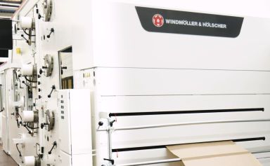 Formatrice con rullatura - AM 8715 DP - WINDMÖLLER & HÖLSCHER - per tubi / per carta / controllata da PLC