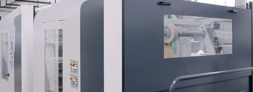 Formatrice con rullatura - AM 8715 CL - WINDMÖLLER & HÖLSCHER - per tubi / per carta / controllata da PLC