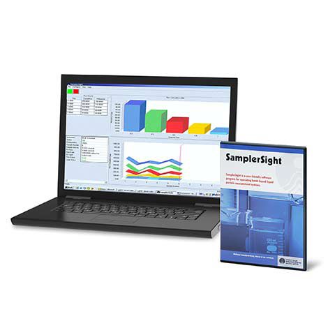Software di campionamento - SamplerSight™ - Particle Measuring Systems - di supervisione / di misura / di calibrazione