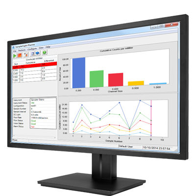 Software di regolazione - SamplerSight Pharma - Particle Measuring Systems - di campionamento / per applicazioni farmaceutiche / Windows