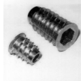 Inserto filettato - 41TBH - SIMAF - autofilettante / in Zamak / per legno