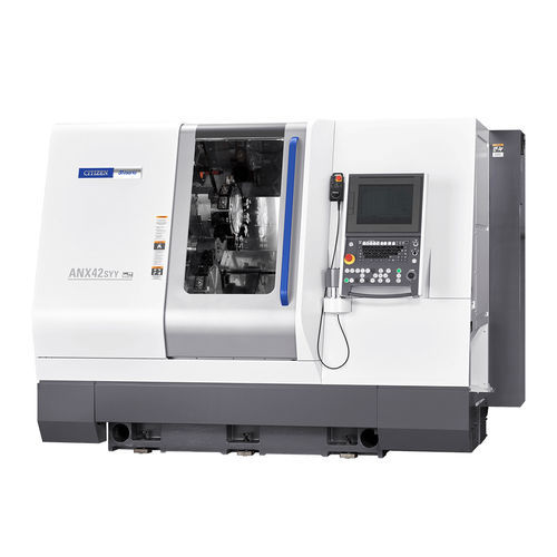 Tornio automatico CNC - ANX42SYY - CITIZEN MACHINERY MIYANO CO.,LTD - 3 assi / a due mandrini / 24 utensili