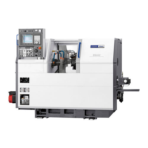 Tornio automatico CNC - BNA42S - CITIZEN MACHINERY MIYANO CO.,LTD - 2 assi / a due mandrini / 8 utensili