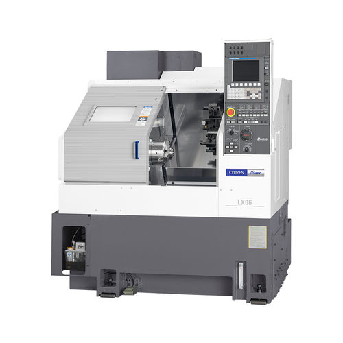 Macchina di tornitura CNC - LX06/08E - CITIZEN MACHINERY MIYANO CO.,LTD - 2 assi / 8 utensili / con gru di carico