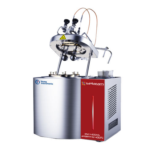 Analizzatore di gas - RSC 400 AS - Setaram - di temperatura / di pressione / resistenza termica