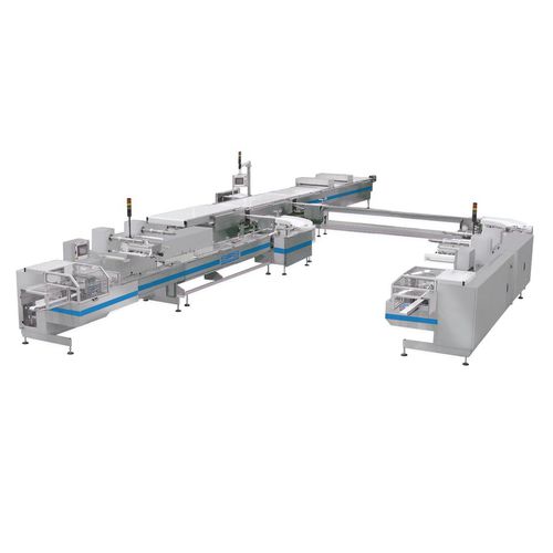 Linea di imballaggio per prodotti al cioccolato - PFM Packaging Machinery - completamente automatica