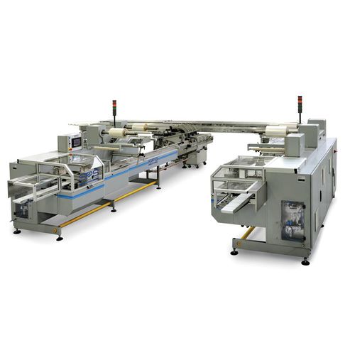 Macchina di confezionamento servocomandata - PFM Packaging Machinery - con pellicola piegata / orizzontale / in continuo