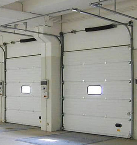 Porta scorrevole verticale - Campisa - scorrevole verticale / sezionale / con cerniera