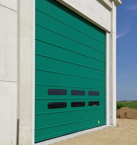 Porta ad impacchettamento - POCKET SMART - Campisa - in acciaio galvanizzato / industriale / per interno