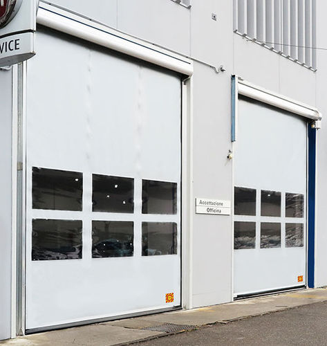 Porta ad avvolgimento - EVOLUTION - Campisa - in alluminio / in tessuto / in PVC