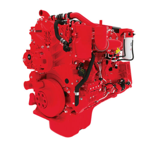 Motore diesel - QSX15 - Cummins Inc. - a 6 cilindri / turbo / per il settore dell'edilizia