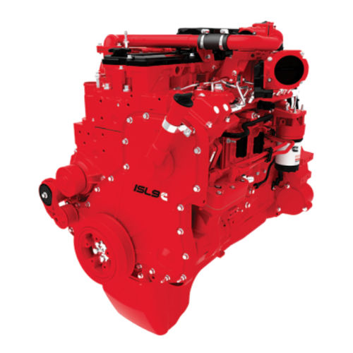 Motore diesel - ISL9 (2013) - Cummins Inc. - a 6 cilindri / turbo / per pompa antincendio