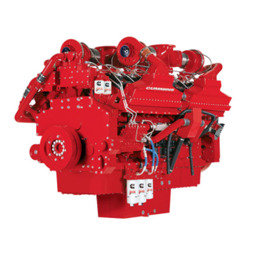 Motore diesel - QSK60 - Cummins Inc. - a 16 cilindri / common rail / per applicazioni minerarie