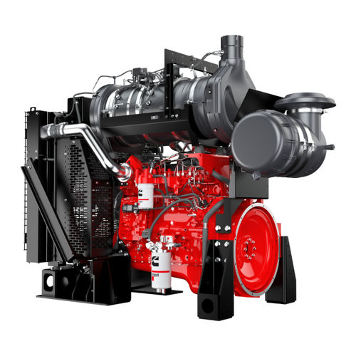 Motore termico Stage V - F3.8 - Cummins Inc. - diesel / turbo / per il settore dell'edilizia