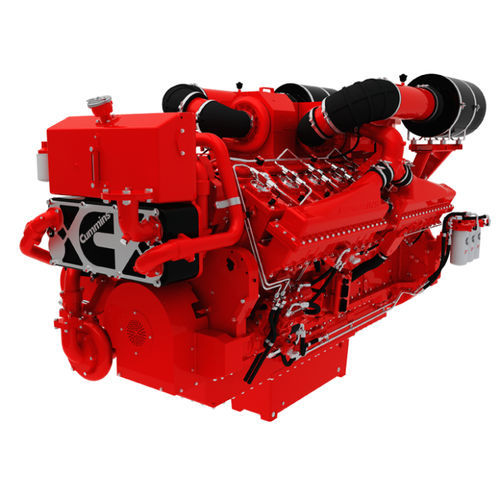 Motore diesel - QSK50-M1 - Cummins Inc. - a 16 cilindri / turbo / per applicazioni marine
