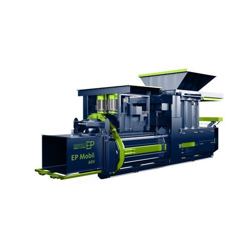 Pressa imballatrice per rifiuti - EP Mobil 60 V - Europress Umwelttechnik GmbH - verticale / a canale / mobile