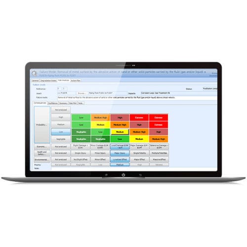 Software di gestione di asset - AssetWise Reliability - Bentley Systems Europe B.V. - di analisi / di ispezione / di produzione