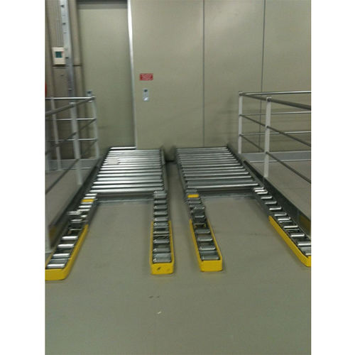 Guida trasportatore per pallet - ERIMEC MANUTENTION - a rulli / per carichi pesanti