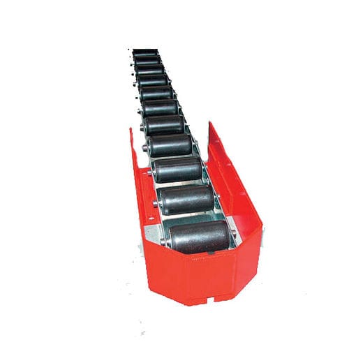 Guida trasportatore a rulli - ERIMEC MANUTENTION - per pallet / per container / per carichi pesanti